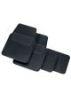 Carfit Rubber Car Mat Classic Black 4pcs Front & Rear Set
