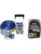 Carfit HD Ratchet Tie Down Strap Blue w/ Hook & Keeper 50mm x 9m