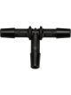 Gates Plastic Tee Hose Connector 1/4