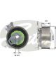 Gates Engine Timing Belt Tensioner Pulley