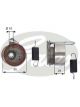 Gates Engine Timing Belt Tensioner Pulley