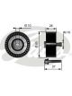 Gates DriveAlign Idler Pulley
