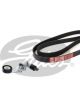 Gates Micro-V Ribbed Belt & Tensioner Kit