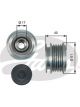 Gates Alternator Decoupler Pulley