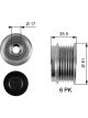 Gates Alternator Decoupler Pulley