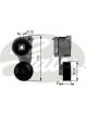 Gates DriveAlign Belt Tensioner