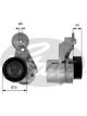 Gates DriveAlign Belt Tensioner