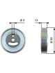 Gates DriveAlign Belt Tensioner