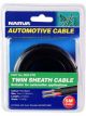 Narva 15A 4mm Twin Core Sheathed Cable 5M Red/Black With Black Tracer