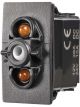 Narva 12/24 Volt Off/On LED Illuminated Sealed Rocker Switch Amber