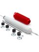Rancho Steering Stabilizer, White, Includes Red Boot, Single, Each