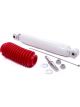 Rancho Shock Absorber, Rs5000X, Twin-Tube, Gas Charged, Includes Red