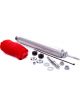 Rancho Shock Absorber, Rs5000X, Twin-Tube, Gas Charged, Includes Red