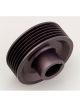Vortech Pulley, Supercharger, Serpentine, Aluminum, Black Anodized,