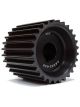 Vortech Supercharger Pulley, Radius Tooth Style, Aluminum, Black A