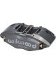 Wilwood Brake Caliper Powerlite Aluminum Gray Anodized 4-Piston Each