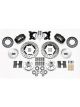 Wilwood Disc Brakes Front Cross-Drilled Rotors Black 4-Piston Cal