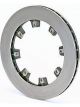 Wilwood Brake Rotor Ultralite Straight Vane Carbon Iron Silver Cadmi