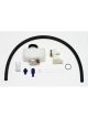 Wilwood Brake Fluid Reservoir Remote Plastic White 10.7 Oz. 30 In. R