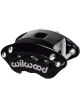 Wilwood Brake Caliper Aluminum Black Front Gm D154 1-Piston Each