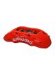 Wilwood Brake Caliper Tx6R Radial Mount Aluminum Red Powdercoate