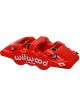 Wilwood Caliper Aero 4 Radial Mount 4-Piston Aluminum Red Powder