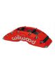 Wilwood Brake Caliper Tc6R Radial Mount Aluminum Red Powdercoated (12014320FSR)