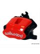 Wilwood Caliper Combination One Piston Aluminum Red Powdercoated (120-9808-1RD)