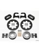 Wilwood Brake Kit Drilled Rotors Black Four Piston Calipers Rear