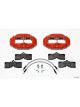 Wilwood Brake Calipers Dynalite Aluminum Red 4-Piston Lines Pads ..