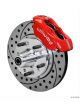 Wilwood Disc Brakes Dynalite Pro Front Manual Red Calipers Chrys..