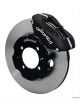 Wilwood Disc Brakes Front 4-Piston Black Calipers Solid Surface Rot