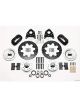 Wilwood Disc Brakes Front Drag Race Drilled Rotors 4-Piston Black