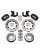 Wilwood Disc Brakes Rear Cross-Drilled Slotted Rotors 4-Piston Ca