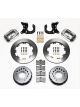 Wilwood Disc Brakes Rear Pro Series Solid Rotors 4-Piston Calipers