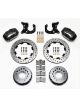 Wilwood Disc Brakes Rear Cross-Drilled Rotors 4-Piston Calipers F