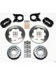 Wilwood Disc Brakes Rear Pro Series Solid Rotors 4-Piston Calipers