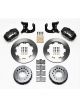 Wilwood Disc Brakes Rear Drag Race Solid Rotors 4-Piston Calipers C (140-5746B)