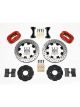 Wilwood Brake Kit 4-Piston Calipers Cross-Drilled Slotted Front F