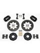 Wilwood Disc Brakes Front Rotors Black Anodized Calipers For Use On