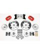 Wilwood Disc Brakes Front 12.19 In. Diameter Rotors 4-Piston Calip