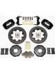 Wilwood Brake Kit Rotors Black Four Piston Calipers Front Audi Tt 19