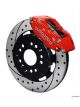Wilwood Disc Brakes Front Big Brake Drilled/Slotted Rotors 4-Pisto