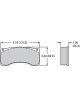 Wilwood Polymatrix Pad Set - 9225 A