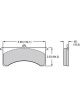 Wilwood Polymatrix Pad Set - 7516 E Gn Iii