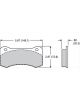 Wilwood Brake Pads Polymatrix E Compound Semi-Metallic Set