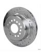 Wilwood Brake Rotor Passenger Side Rear Cross-Drilled And Slotted S