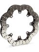 Wilwood Brake Rotor Super Alloy Cross-Drilled Surface Steel Natural