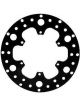 Wilwood Brake Rotor Solid Cross-Drilled Steel Black Universal Each