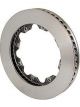 Wilwood Brake Rotor Solid Surface Carbon Iron Natural Finish Passeng